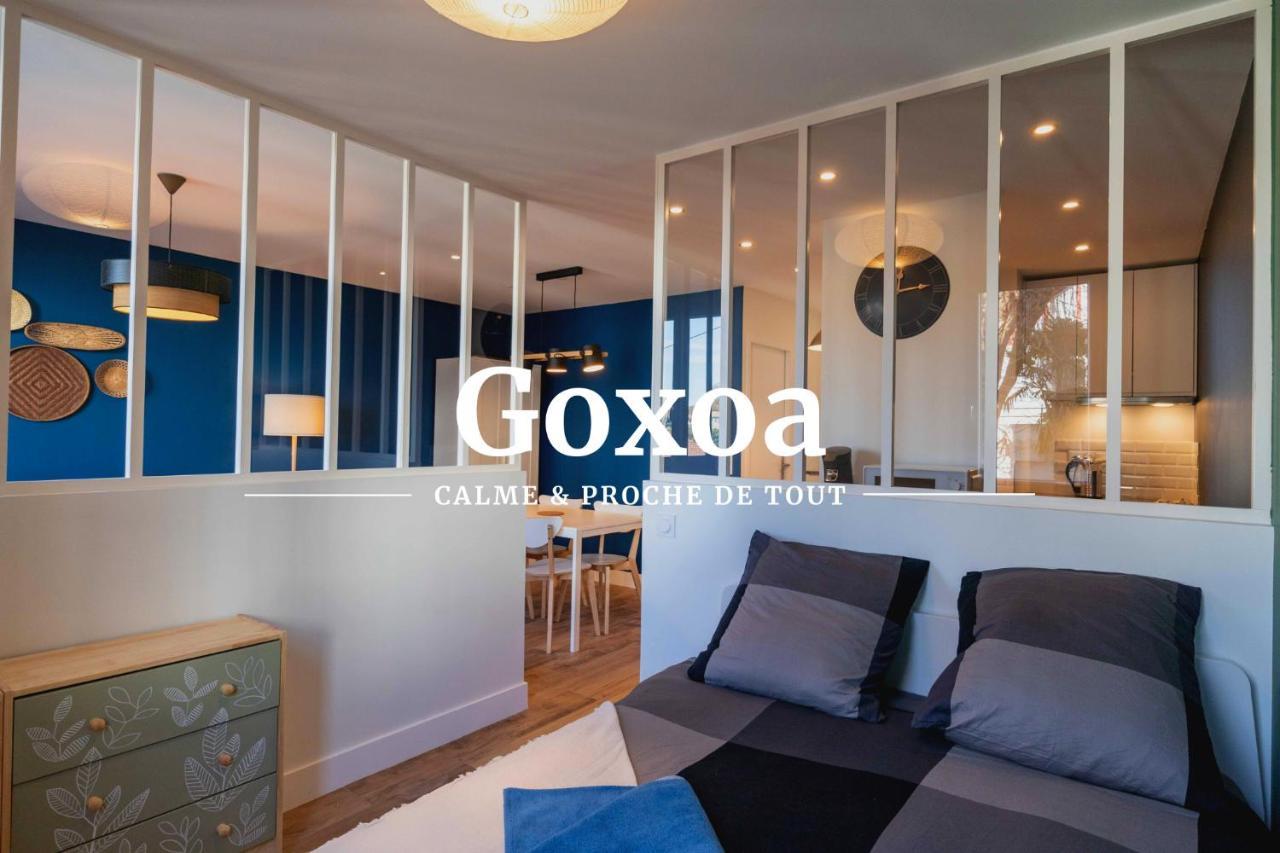 Goxoa - Appartement Au Calme, Centre Ville, Parking - Wifi Hendaye Ngoại thất bức ảnh