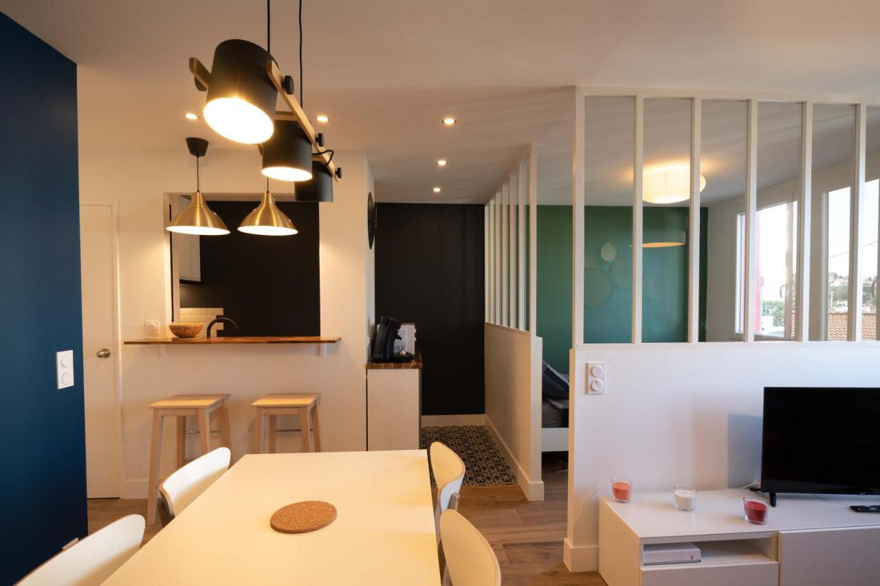 Goxoa - Appartement Au Calme, Centre Ville, Parking - Wifi Hendaye Ngoại thất bức ảnh